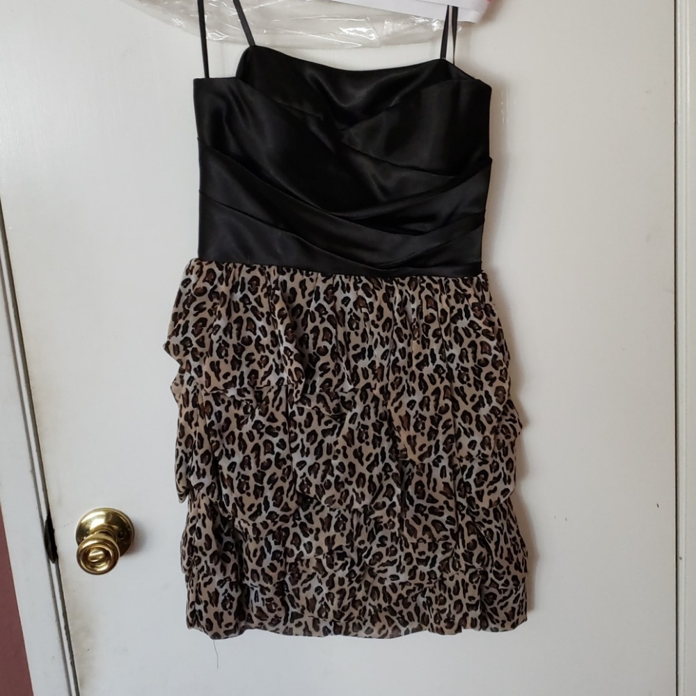 Black bubble dress